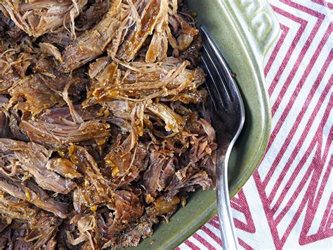 Slow Cooked Pulled Beef (in the oven) - Eat Your …