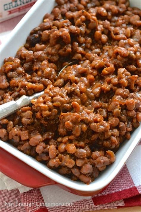 Slow Cooker Baked Beans With Molasses - Snack Girl