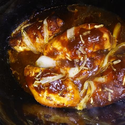 Slow Cooker Barbeque Chicken