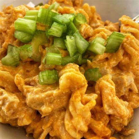 Slow Cooker Buffalo Chicken Pasta Gluten Free