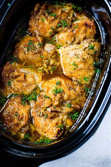 Slow Cooker Chicken Main Dishes