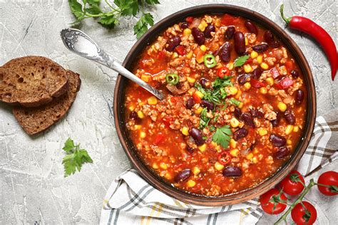 Slow Cooker Chunky Bean & Vegetable Soup - Skinny Ms.