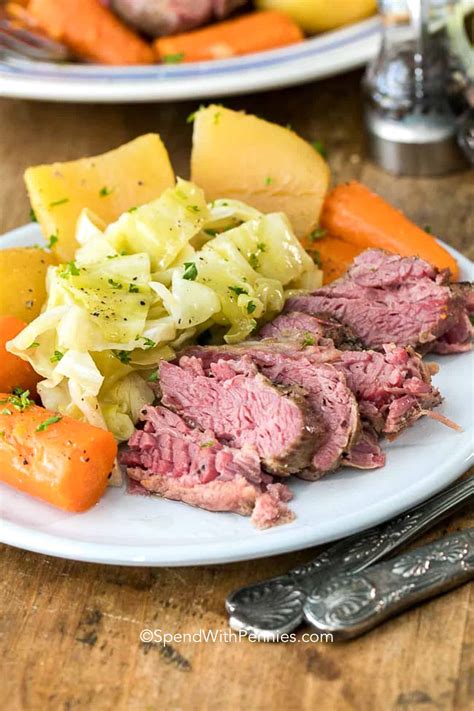 Slow Cooker Corned Beef Easy Recipe for St.