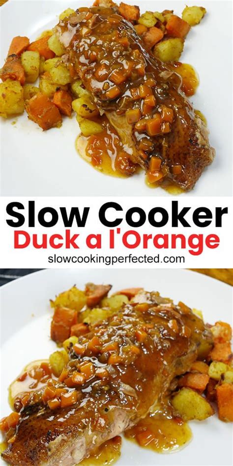 Slow Cooker Duck A L