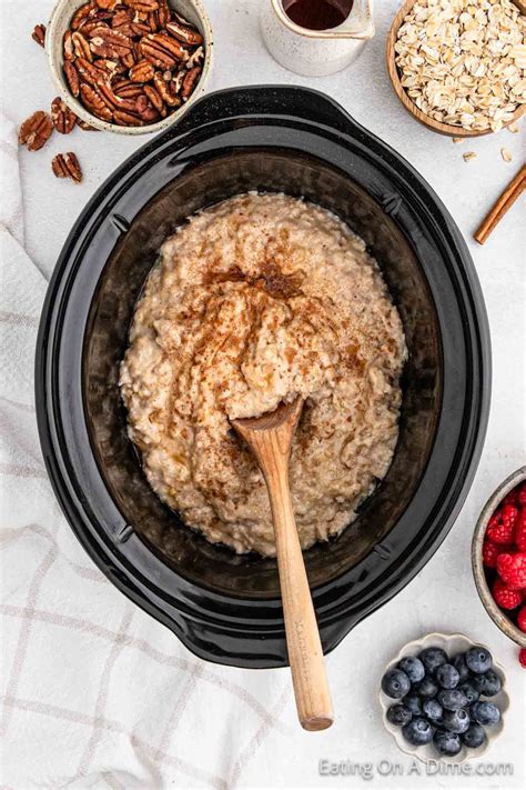 Slow Cooker Oatmeal