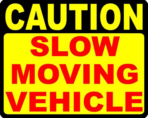 Slow Moving Sign - Etsy