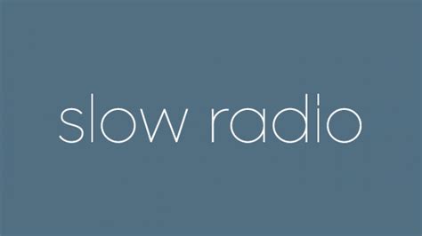 Slow Radio • mujRozhlas