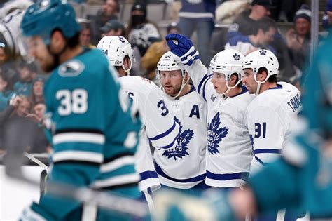 Slow start proves fatal as Sharks lose to Toronto Maple Leafs