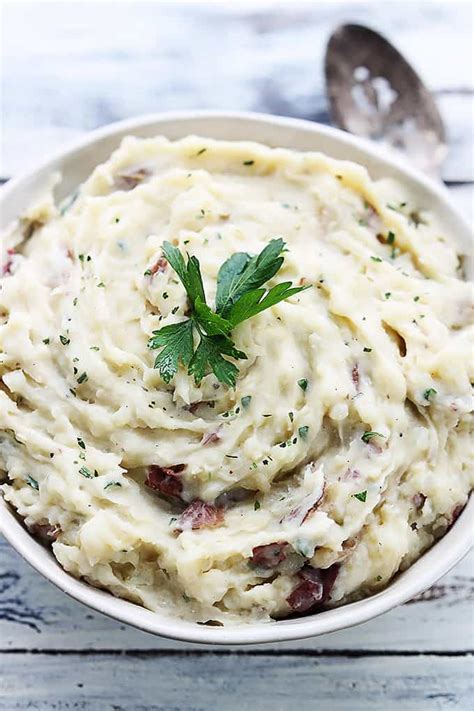 Slow-Cooker Garlic-Herb Mashed …