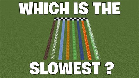 Slowest Way To Travel On Minecraft Without Mods