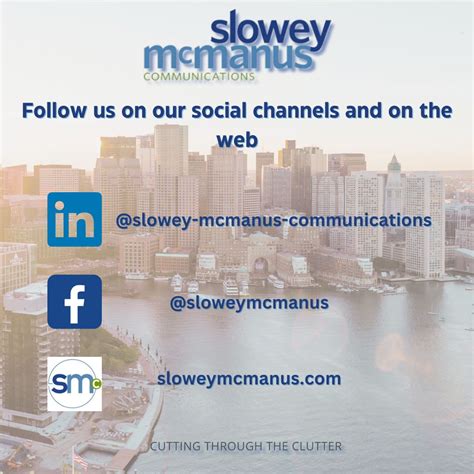 Slowey/McManus Communications - Startsida