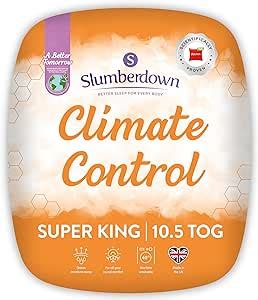 Slumberdown Climate Control King Size Duvet 10.5 Tog All Year