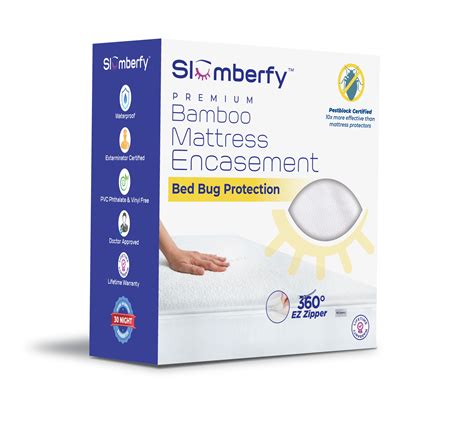 Slumberfy - $21.99 – $24.99. This breathable bamboo pillow protector is 100% waterproof and uses a unique jacquard weave that blocks dust mites, mold and mildew. Slumberfy Waterproof Bamboo Pillow Protector Hypoallergenic ...Web