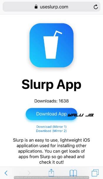 Slurp App - Lightweight iOS App Aggregator [No Jailbreak]