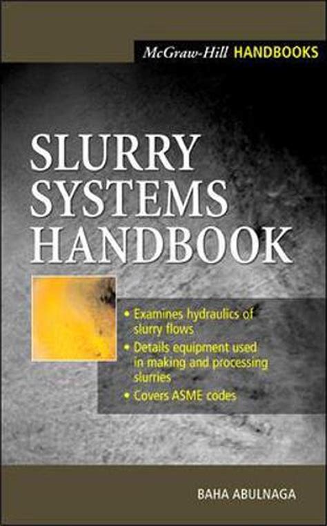 Slurry systems handbook 1st international edition. - Accredited ach professional exam study guide.