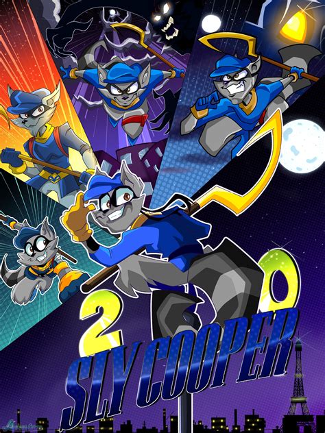 Sly Cooper 20th Anniversary poster : r/playstation - Reddit