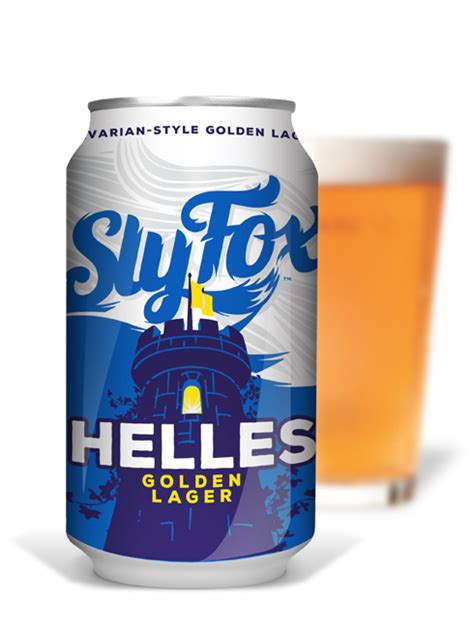 Sly fox helles golden lager 24/12 oz cans - Beverages2u