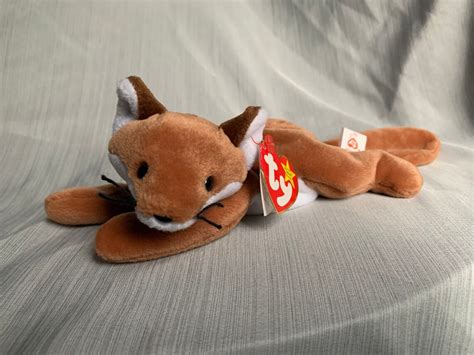 Sly the Fox Ty Beanie Baby - Etsy