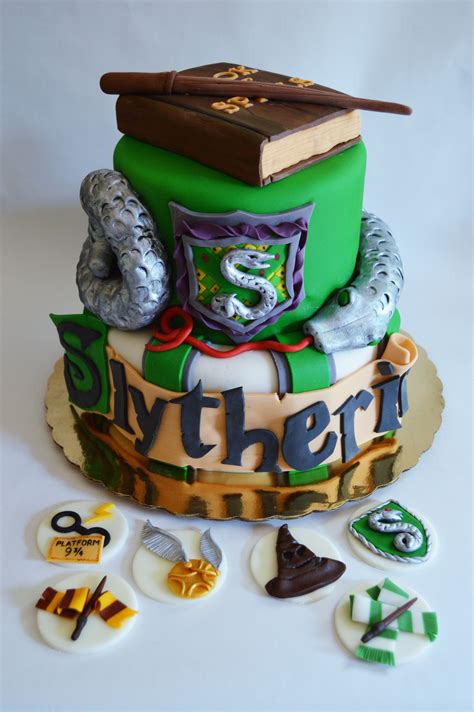 Slytherine Cake Decorations - Etsy