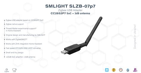 Slzb 07p7 zigbee2mqtt. based on CC2652P7 and Enjoy Free Shipping Worldwi...