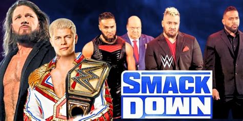 Smackdown results and grades. Roman Reigns returned on a special New Year's Revolution episode of SmackDown, headlined by a three-way clash between Randy Orton, LA Knight, and AJ Styles… 