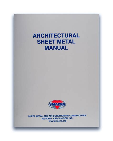 Smacna Architectural Sheet Metal Manual 7th Edition