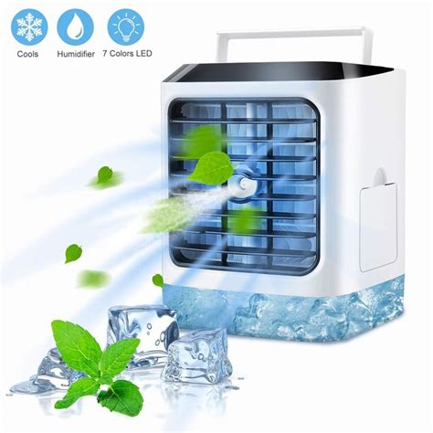 Small 8 x 8inch Evaporative Portable Air Humidifier Cooler Work