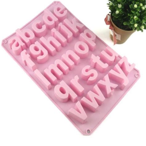 Small Alphabet Silicone Mold - Etsy