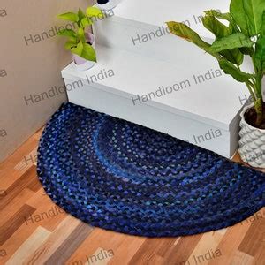 Small Bath Mat Half Moon - Etsy