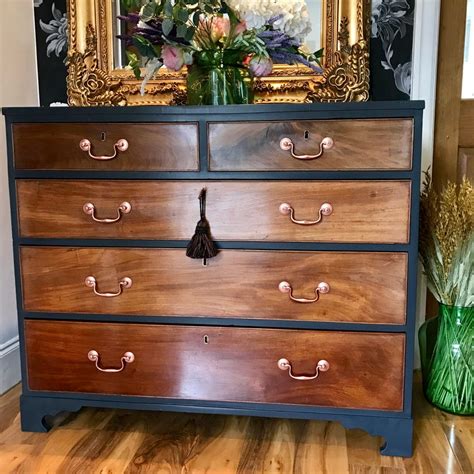 Small Black Chest Drawers - Etsy UK