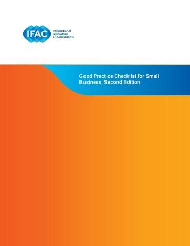 Small Business Good Practice Checklist - IFAC