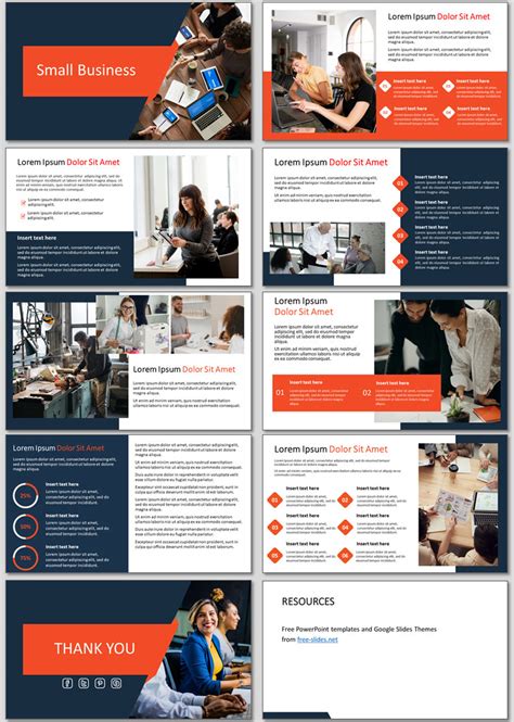 Small Business Presentation Template - free PowerPoint template …