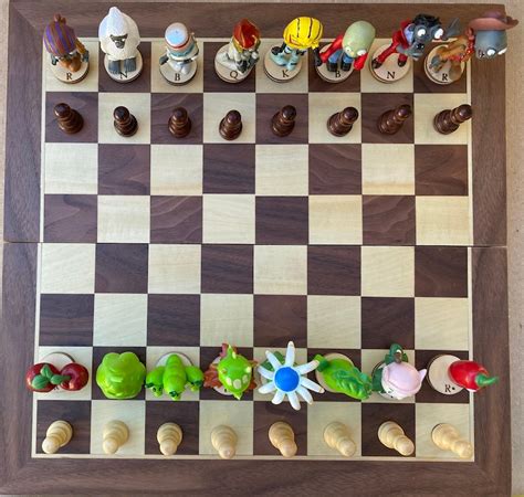 Small Chess Set - Etsy