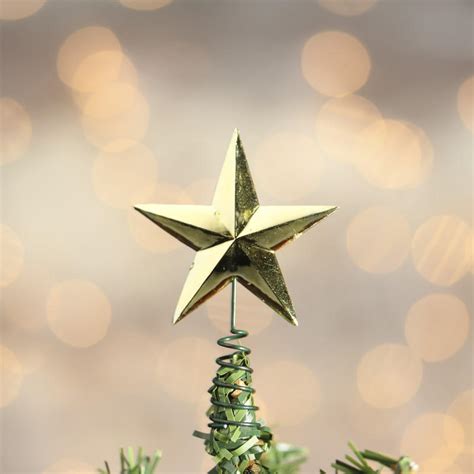 Small Christmas Star Tree Topper - Etsy UK