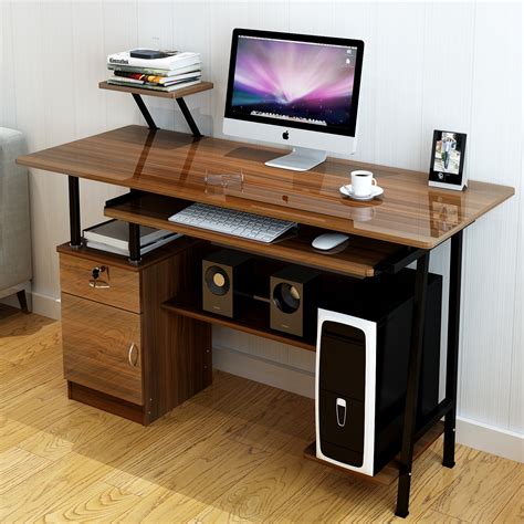 Small Computer Desk With Drawer