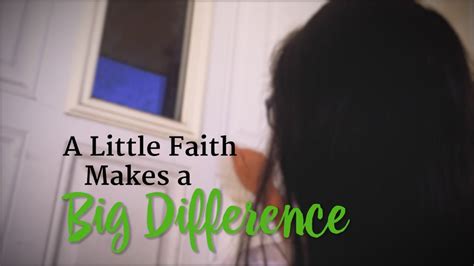 Small Faith, Little Faith – Timeless Principles