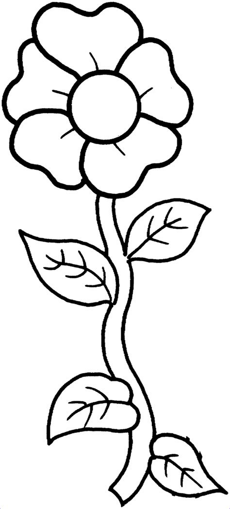 Small Flower Coloring Pages Coloring Pages