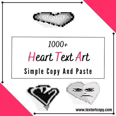 Small Heart Text Art Copy Paste