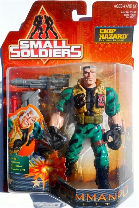 Small Soldiers Major Chip Hazard 6.5" Tall Action Figure Toy