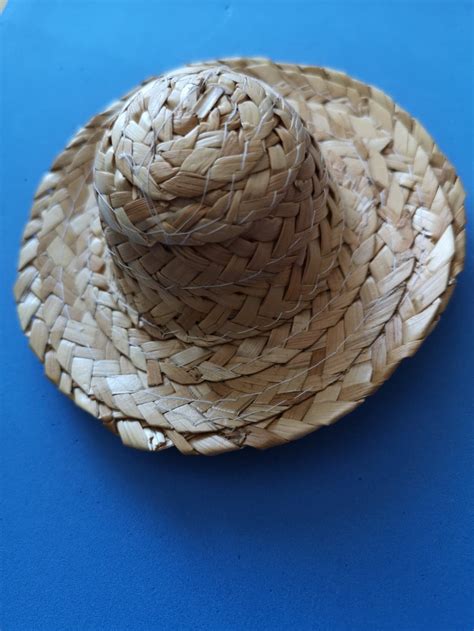 Small Straw Hat for Crafts - Etsy