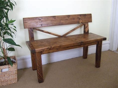 Small Table With Bench - Etsy