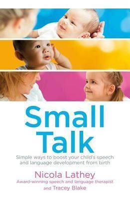 Small Talk by Nicola Lathey Goodreads