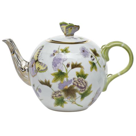 Small Teapot W/Butterfly- GL15006, Gift Link, Inc. 2001, Made in