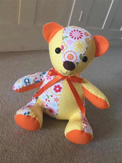 Small Teddy Bear Patterns Memory bears pattern, Memory bears pattern