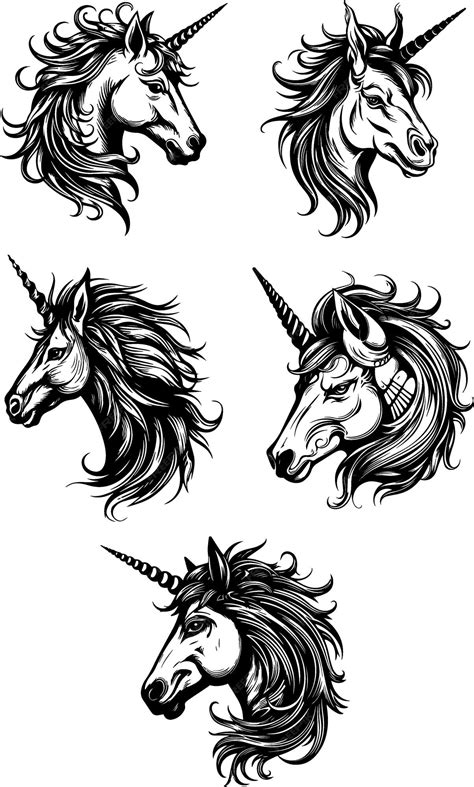 Small Unicorn Tattoo Designs 21+ Ideas Design Trends Premium PSD Vector