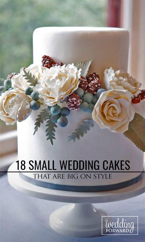 Small Wedding Cakes Guide for 2024 Wedding Forward