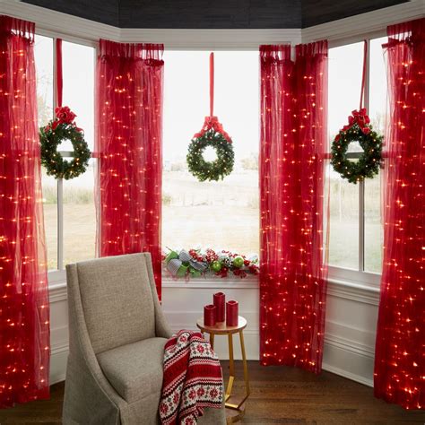 Small Window Wreaths Lighted Wayfair