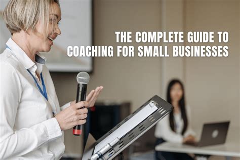 Small business coach. 