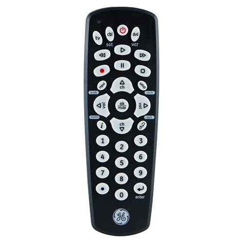 Take control of your Samsung devices and more with the GE 4-Device Universal Replacement Samsung Remote+. Designed to replace original Samsung remotes, this controller includes preprogrammed device buttons (TV and b-ray) to immediately operate Samsung TVs and Blu-ray™ players. It also comes with your favorite Samsung-specific function keys to .... 