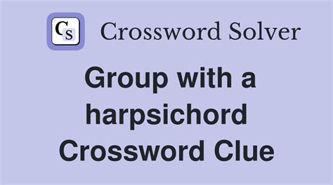 Small harpsichords - 1 answer Crossword Clues